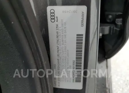 AUDI A6 PRESTIG 2015 vin WAUHGAFC2FN019082 from auto auction Copart