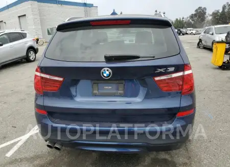 BMW X3 XDRIVE2 2016 vin 5UXWX9C53G0D86541 from auto auction Copart