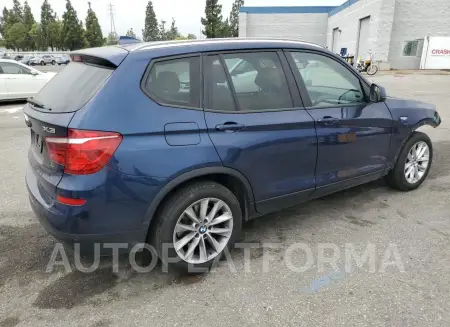 BMW X3 XDRIVE2 2016 vin 5UXWX9C53G0D86541 from auto auction Copart