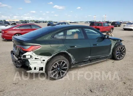 BMW I4 EDRIVE 2024 vin WBY73AW0XRFR72927 from auto auction Copart