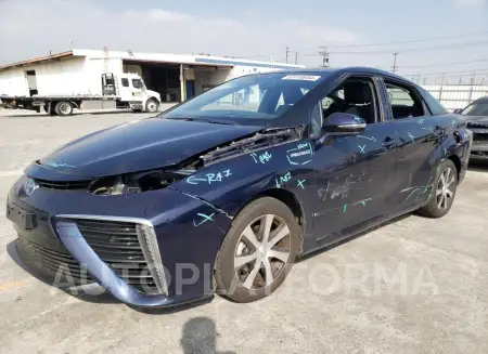 Toyota Mirai 2017 2017 vin JTDBVRBD4HA001530 from auto auction Copart