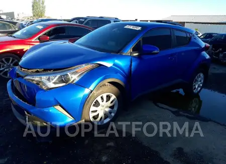 TOYOTA C-HR XLE 2019 vin JTNKHMBX1K1049963 from auto auction Copart