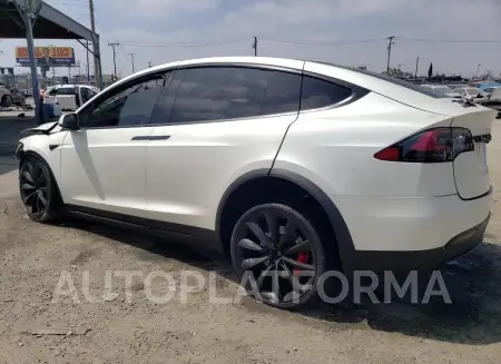 TESLA MODEL X 2016 vin 5YJXCAE45GF005715 from auto auction Copart