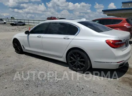 BMW 740 XI 2017 vin WBA7E4C56HGU99210 from auto auction Copart