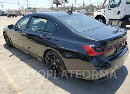 BMW 750 XI 2021 vin WBA7U2C05MCF63625 from auto auction Copart