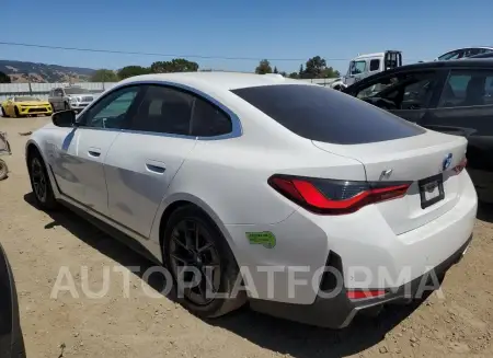 BMW I4 EDRIVE 2023 vin WBY43AW03PFP62377 from auto auction Copart