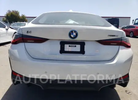 BMW I4 EDRIVE 2023 vin WBY43AW07PFP64892 from auto auction Copart