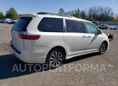 TOYOTA SIENNA XLE 2020 vin 5TDDZ3DC9LS240498 from auto auction Copart