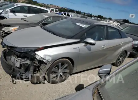 Toyota Mirai 2018 2018 vin JTDBVRBD9JA005238 from auto auction Copart