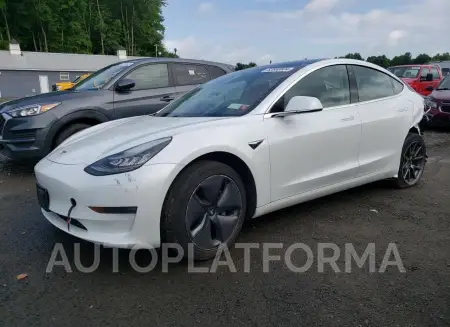 Tesla Model 3 2019 2019 vin 5YJ3E1EB7KF493713 from auto auction Copart