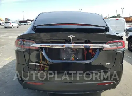 TESLA MODEL X 2018 vin 5YJXCBE2XJF133766 from auto auction Copart