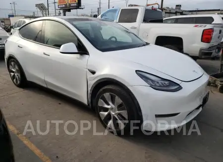 TESLA MODEL Y 2021 vin 5YJYGDED6MF163275 from auto auction Copart