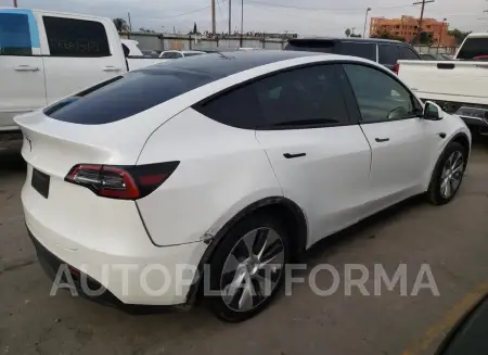 TESLA MODEL Y 2021 vin 5YJYGDED6MF163275 from auto auction Copart