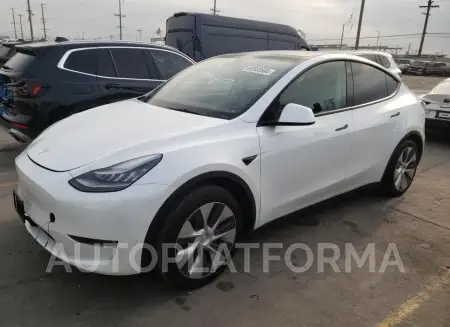 Tesla Model Y 2021 2021 vin 5YJYGDED6MF163275 from auto auction Copart