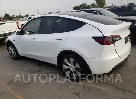 TESLA MODEL Y 2021 vin 5YJYGDED6MF163275 from auto auction Copart