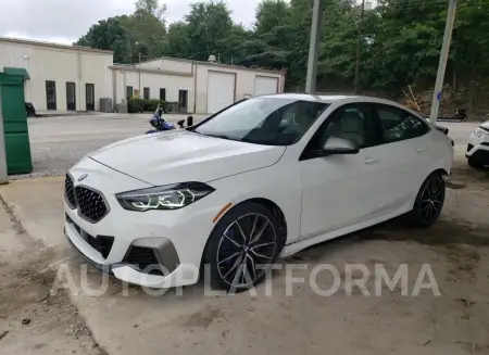 BMW M235XI 2022 2022 vin WBA13AL06N7J96132 from auto auction Copart