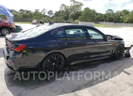 BMW 740 I 2021 vin WBA7T2C09MCF85761 from auto auction Copart