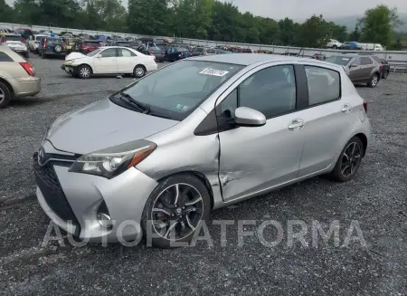 Toyota Yaris 2015 2015 vin VNKKTUD30FA015099 from auto auction Copart