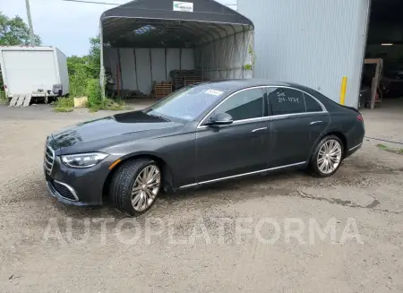 Mercedes-Benz S500 2022 2022 vin W1K6F6DB8NA102788 from auto auction Copart