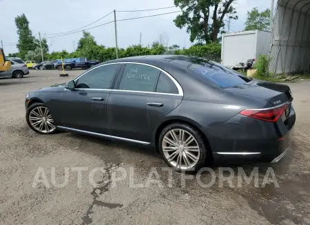 MERCEDES-BENZ S 500 4MAT 2022 vin W1K6F6DB8NA102788 from auto auction Copart