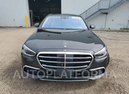 MERCEDES-BENZ S 500 4MAT 2022 vin W1K6F6DB8NA102788 from auto auction Copart