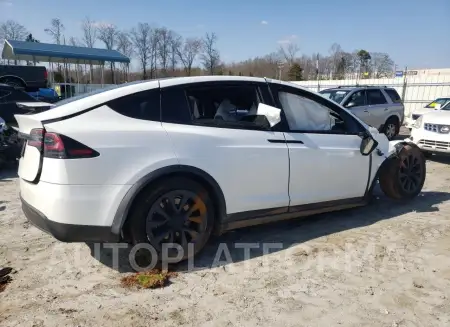 TESLA MODEL X 2023 vin 7SAXCBE5XPF383093 from auto auction Copart