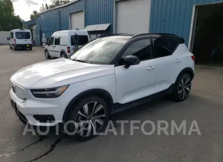 Volvo XC40 2021 2021 vin YV4ED3UR9M2545500 from auto auction Copart