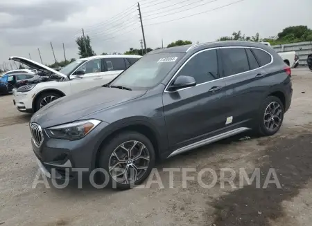 BMW X1 2021 2021 vin WBXJG7C02M5T17729 from auto auction Copart