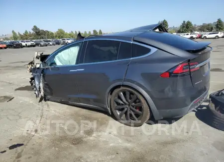 TESLA MODEL X 2016 vin 5YJXCAE44GF002658 from auto auction Copart