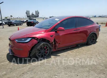 TESLA MODEL X 2024 vin 7SAXCBE63RF442058 from auto auction Copart