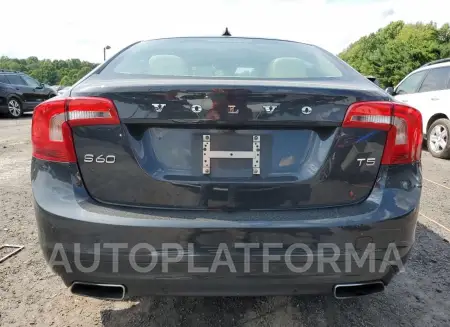 VOLVO S60 PREMIE 2015 vin YV126MFK7F2332497 from auto auction Copart