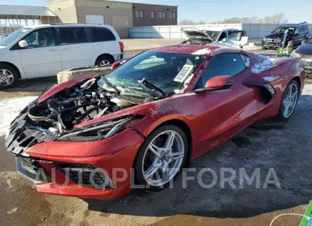 Chevrolet Corvette 2021 2021 vin 1G1YB2D42M5108143 from auto auction Copart