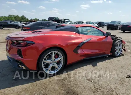 CHEVROLET CORVETTE S 2021 vin 1G1YC3D41M5124630 from auto auction Copart