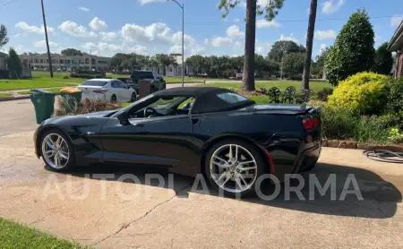 CHEVROLET CORVETTE S 2019 vin 1G1YF3D75K5108865 from auto auction Copart