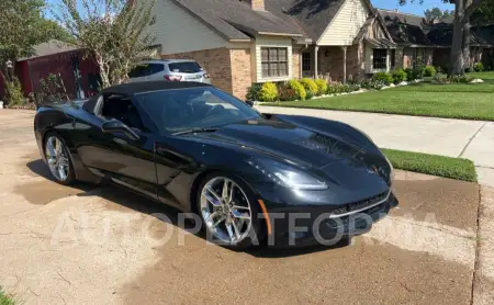 CHEVROLET CORVETTE S 2019 vin 1G1YF3D75K5108865 from auto auction Copart