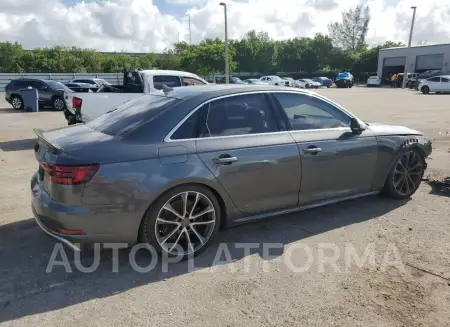 AUDI S4 PREMIUM 2018 vin WAUB4AF44JA095278 from auto auction Copart