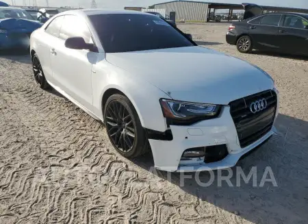 AUDI A5 SPORT 2017 vin WAUD2AFR5HA001445 from auto auction Copart