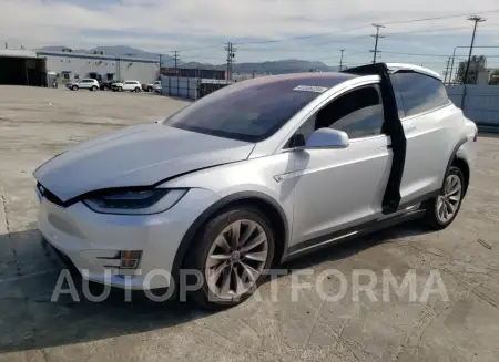 Tesla Model X 2016 2016 vin 5YJXCBE21GF005778 from auto auction Copart