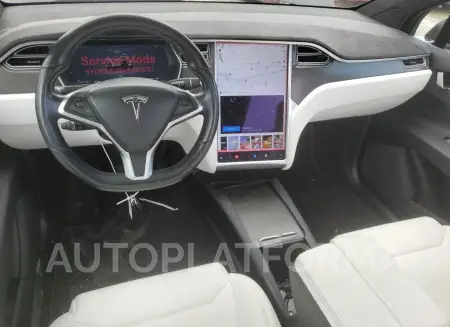 TESLA MODEL X 2017 vin 5YJXCDE28HF053761 from auto auction Copart