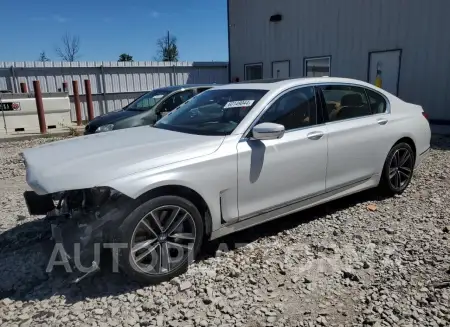 BMW 750XI 2022 2022 vin WBA7U2C08NCH19268 from auto auction Copart