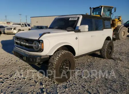 Ford Bronco 2022 2022 vin 1FMDE5DH7NLB62127 from auto auction Copart