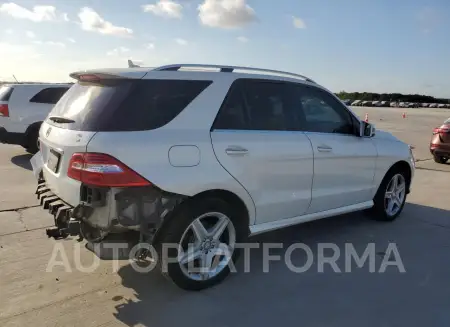 MERCEDES-BENZ ML 350 2015 vin 4JGDA5JB0FA600561 from auto auction Copart