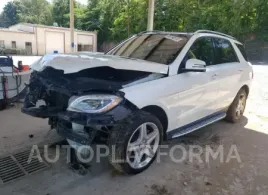 MERCEDES-BENZ ML 350 2015 vin 4JGDA5JB1FA606708 from auto auction Copart