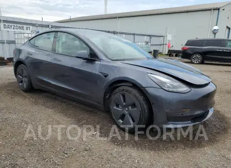 TESLA MODEL 3 2022 vin 5YJ3E1EA5NF250509 from auto auction Copart