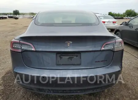 TESLA MODEL 3 2022 vin 5YJ3E1EA5NF250509 from auto auction Copart