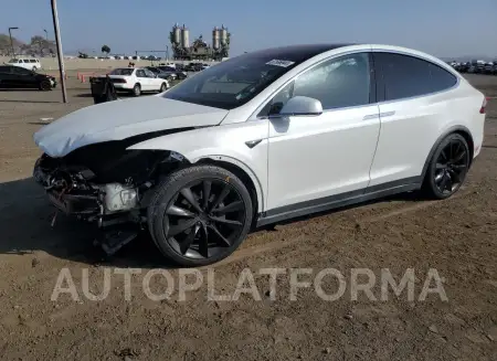 TESLA MODEL X 2017 vin 5YJXCBE26HF059675 from auto auction Copart