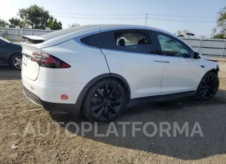 TESLA MODEL X 2017 vin 5YJXCBE26HF059675 from auto auction Copart