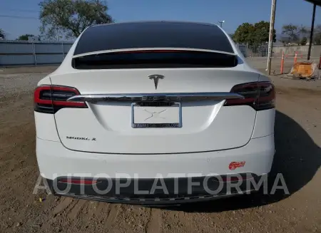 TESLA MODEL X 2017 vin 5YJXCBE26HF059675 from auto auction Copart