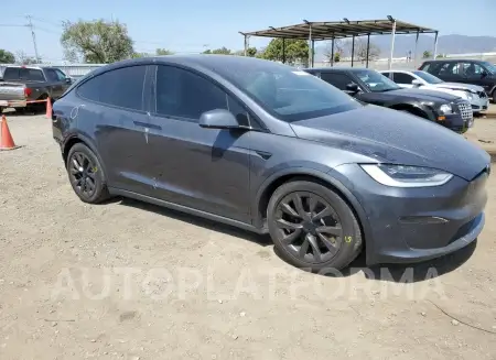 TESLA MODEL X 2022 vin 7SAXCBE66NF355569 from auto auction Copart