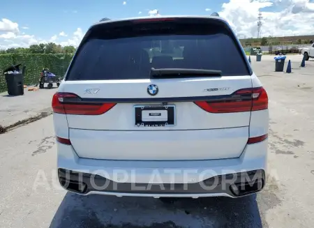 BMW X7 XDRIVE4 2022 vin 5UXCW2C06N9M07857 from auto auction Copart